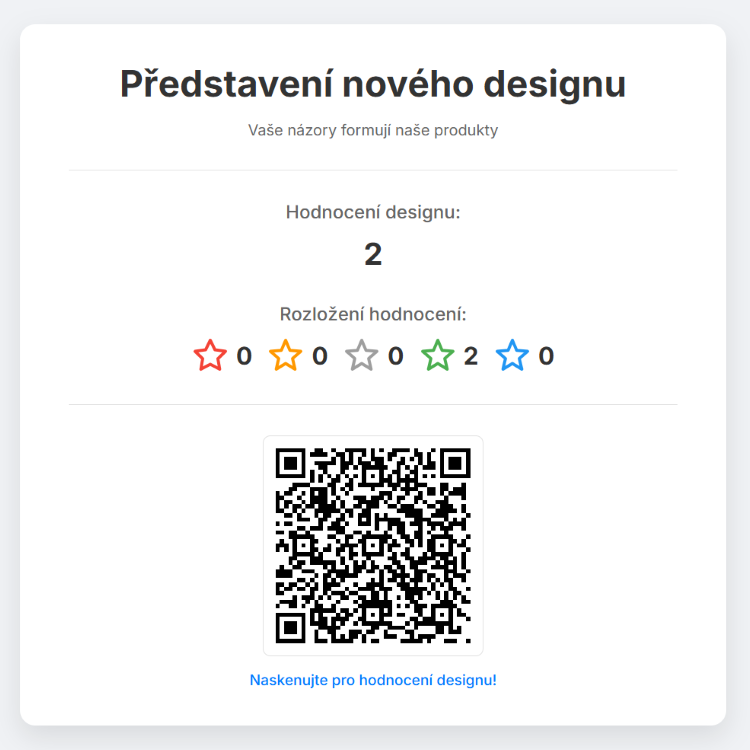 Zobrazení výsledků